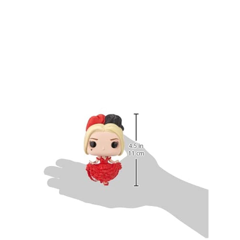 Funko Funko POP Movies: The Suicide Squad - Harley Quinn (Dress), Amazon Exclusive, Red,56013 Action Figures