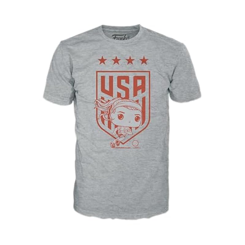 Toys & Game Room Funko Funko Pop! Boxed Tee: The U.S Women's National Soccer Team - Rose Lavelle - XL