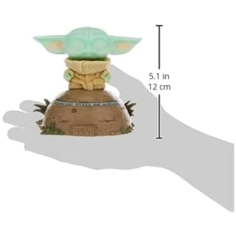 Funko Pop! Deluxe: Mandalorian - The Child (Grogu) Using The Force (Lights and Sounds) Collectible Vinyl Bobblehead Standard Funko Bobbleheads