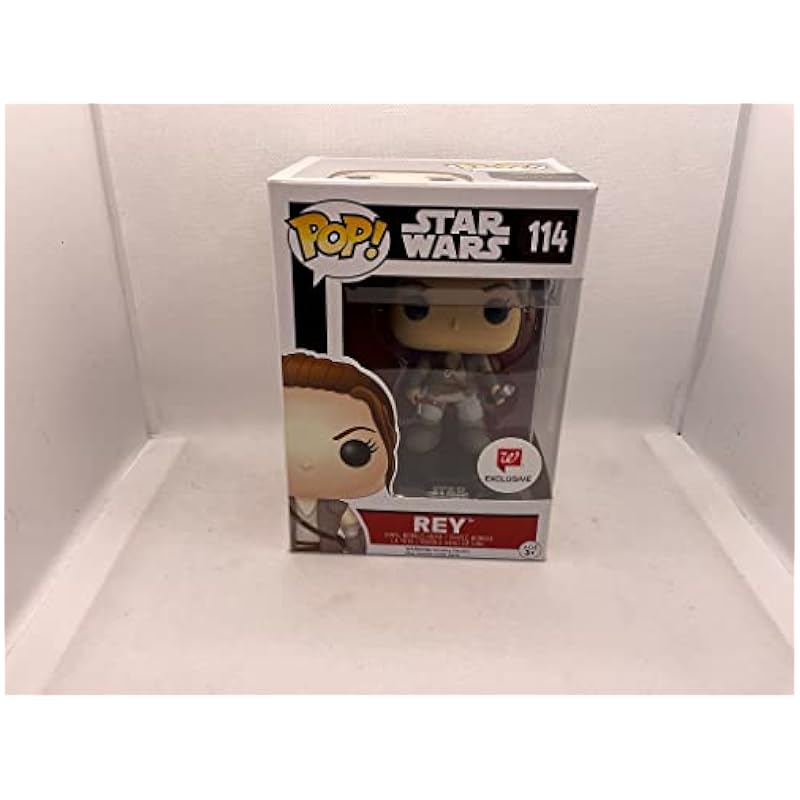 Star Wars Rey Funko Pop 114 Walgreens Exclusive Final Scene Outfit Jakku Bobbleheads Funko