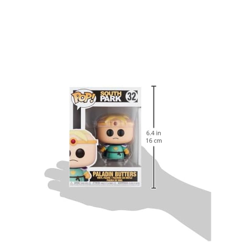 Bobbleheads Funko POP TV: South Park Stick of Truth - Paladin Butters, Multi (56173)