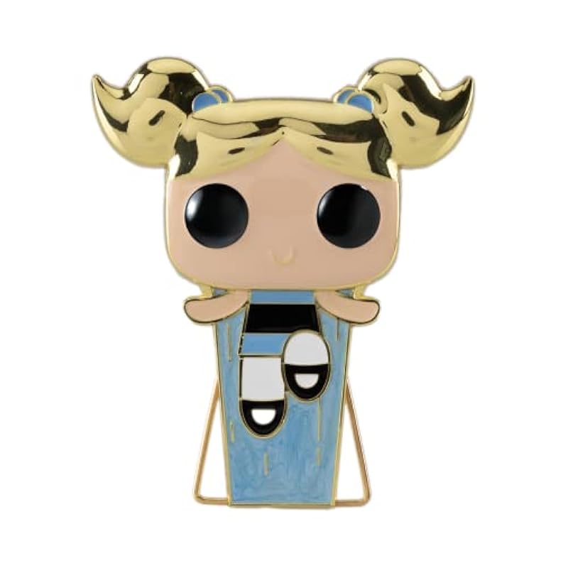 Bobbleheads Funko Funko Pop! Pin: Cartoons - Power Puff Girls, Bubbles