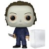 Action Figures Funko Funko POP Halloween - Michael Myers (New Pose) Pop! Vinyl Figure (Bundled with Compatible Pop Box Protector Case), Multied, 3.75 inches