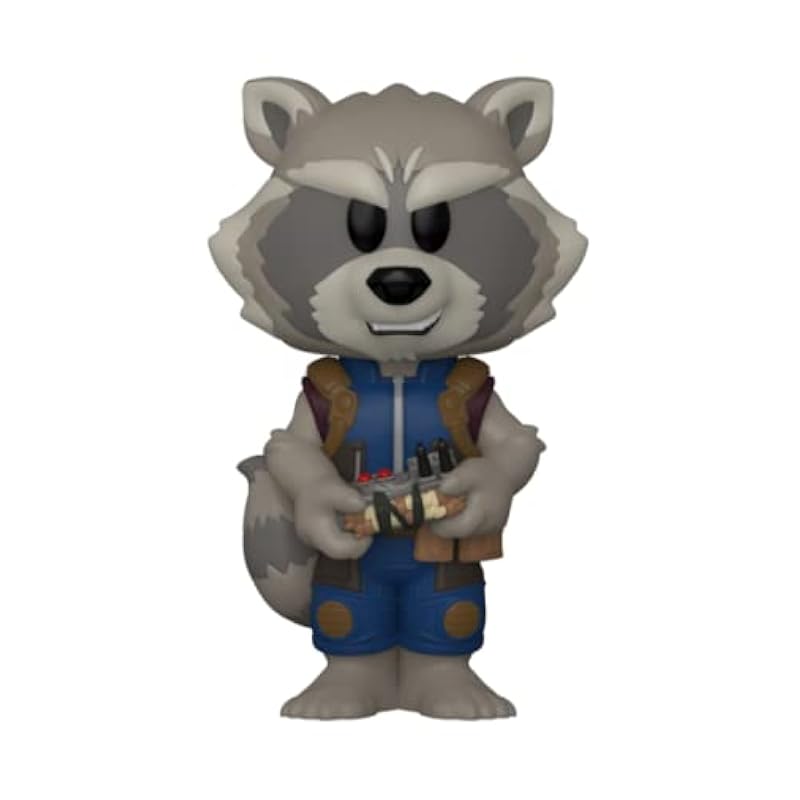Funko Rocket Raccoon Vinyl Soda Marvel NYCC Exclusive Figure Action Figures