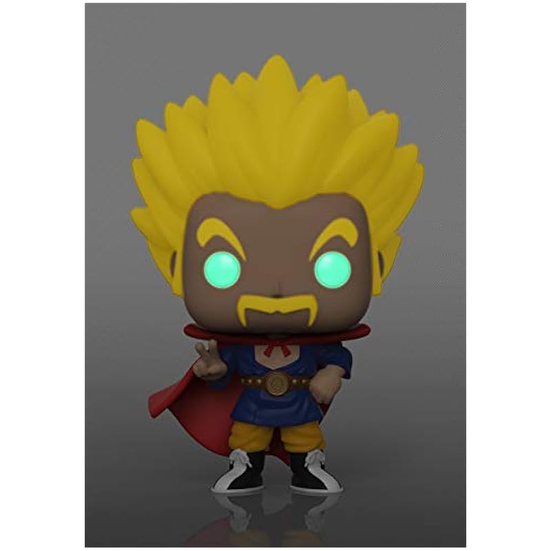 Bobbleheads Funko Funko Dragon Ball Super POP! Animation Vinyl Figure Specialty Series Super Saiyan Hercule (Glow) 9 cm, MultiMulticolor Multicolor