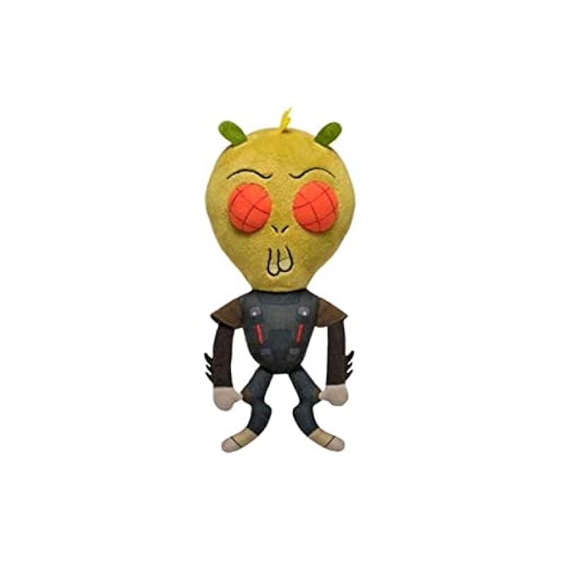 Funko Galactic Plushies: Rick and Morty Krombobpulous Michael Collectible Figure, Multi Funko Stuffed Animals & Teddy Bears