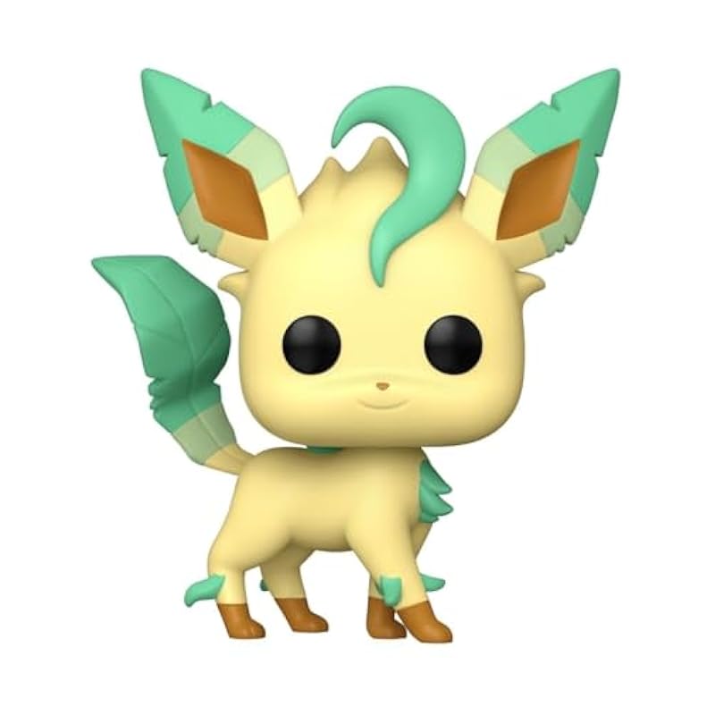 Statues Funko Funko POP! Games: Pokemon - Leafeon - Collectible Vinyl Figure - Gift Idea - Official Merchandise - Toys for Children and Adults - Video Games Fans - Figure for Collectors