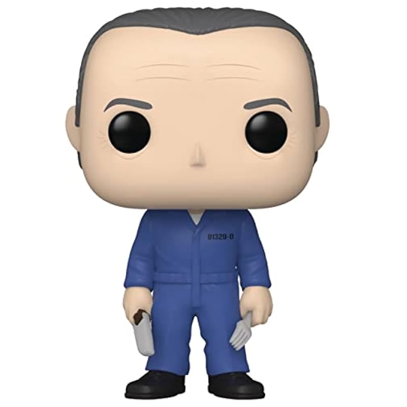 POP The Silence of The Lambs - Hannibal Lecter Funko Vinyl Figure (Bundled with Compatible Box Protector Case), Multi, 3.75 inches Action Figures Funko