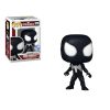 Action Figures Funko Funko Spider-Man 2 Gamerverse Peter Parker Symbiote Suit 975 Exclusive Pop Bobblehead Figure, Standard, Black