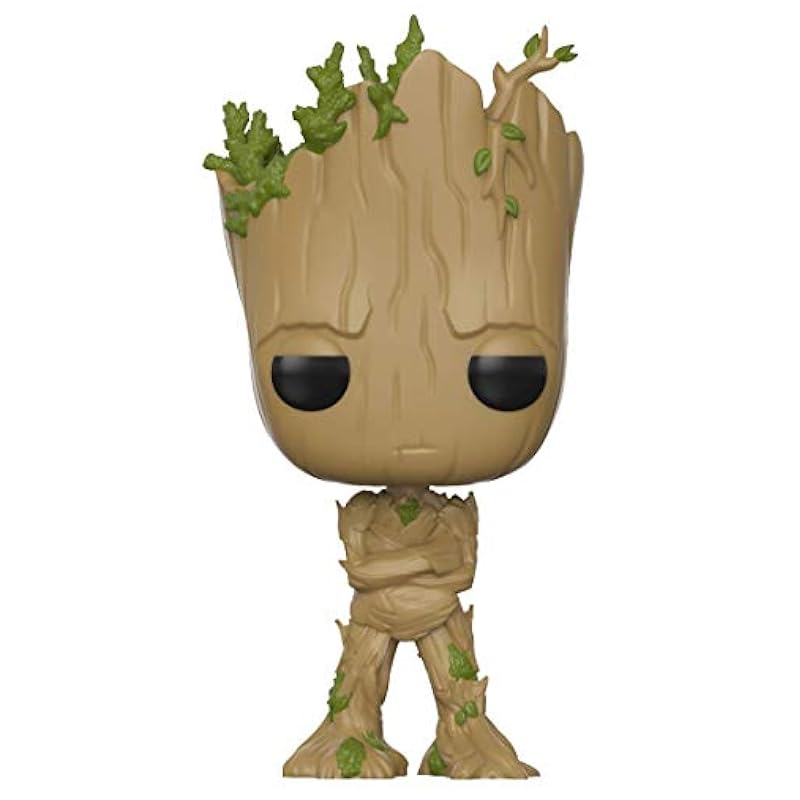 Funko Pop! Movies: Guardians of The Galaxy Vol. 2 - Adolescent Groot Amazon Exclusive Action Figure Action Figures Funko