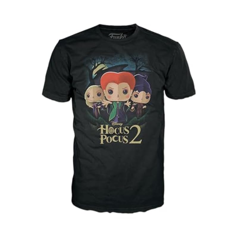 Funko Pop! Boxed Tee: Hocus Pocus 2 - The Sanderson Sisters - M Tops, Tees & Blouses Funko