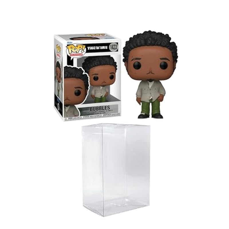 Funko Pop! TV: The Wire - Bubbles Bundled with a Byron's Attic Protector Bobbleheads Funko