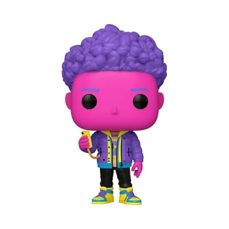 Bobbleheads Funko Funko Spider-Man Across the SpiderVerse POP! Marvel Miles Morales Exclusive Vinyl Figure #1233 [Blacklight]
