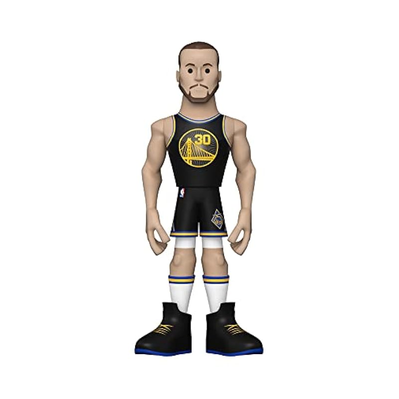Funko Funko Pop! Gold NBA: Warriors - Steph Curry (City) 5" with Chase (Styles May Vary) Action Figures & Toy Figurines