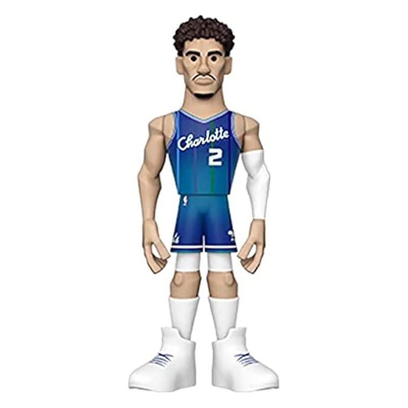 Funko Funko Pop! Gold NBA: Hornets - LaMelo Ball 5" with Chase (Styles May Vary),Multi Toys & Game Room