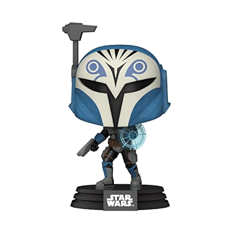 POP Star Wars: Clone Wars - Bo-Katan Funko Pop! Vinyl Figure (Bundled with Compatible Pop Box Protector Case), Multi, 3.75 inches Funko Bobbleheads