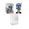 Funko Funko Pop! Star Wars: The Mandalorian - Paz Vizsla Bundled with a Byron's Attic Pop Protector Bobbleheads