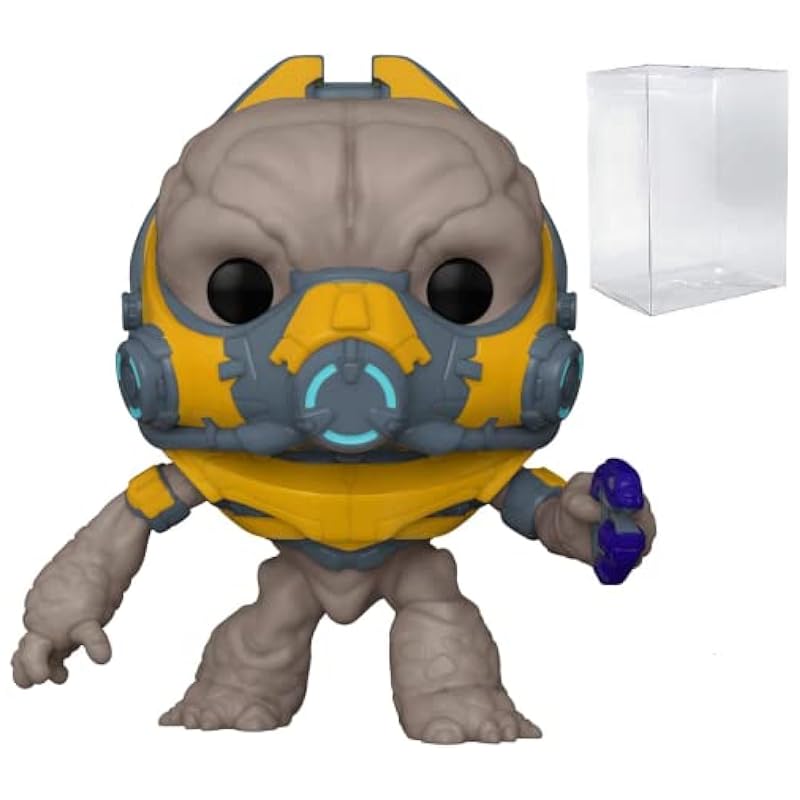 POP Halo Infinite - Grunt Conscript Funko Pop! Vinyl Figure (Bundled with Compatible Pop Box Protector Case) Multi 3.75 inches Bobbleheads Funko