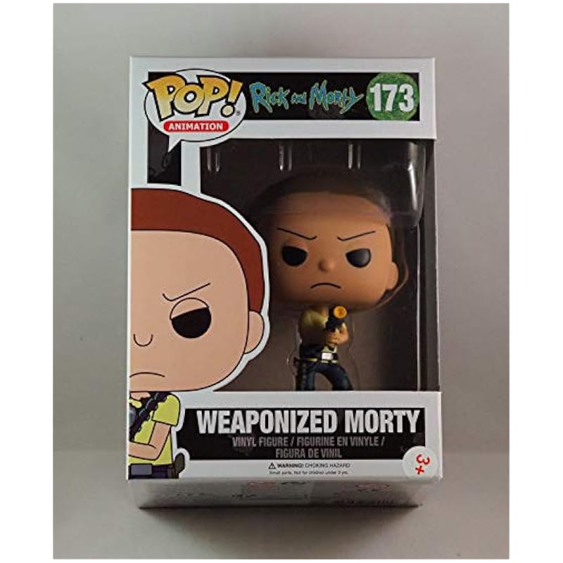 Action Figures Funko Funko POP Animation Rick and Morty Weaponized Morty Action Figure