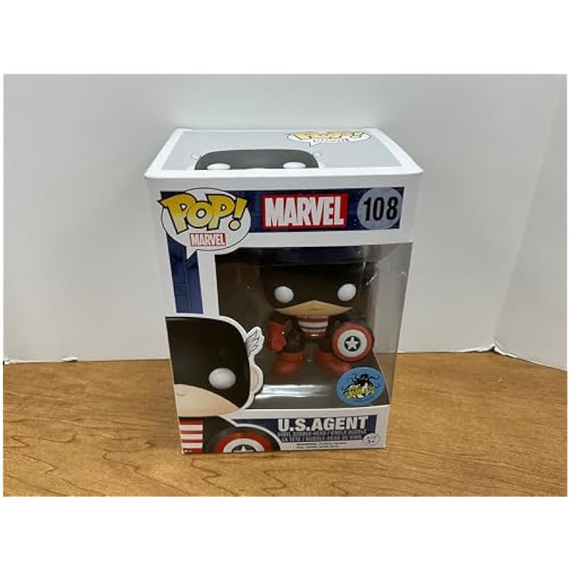 Funko Pop Marvel U.S. Agent Comikaze Exclusive Vinyl Bobblehead Figure Funko Bobbleheads