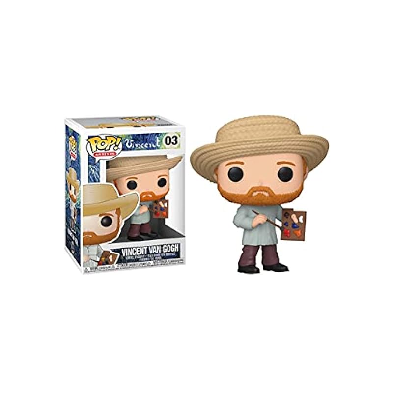 Funko Pop! Artists: Vincent Van Gogh Multicolor Funko Action Figures