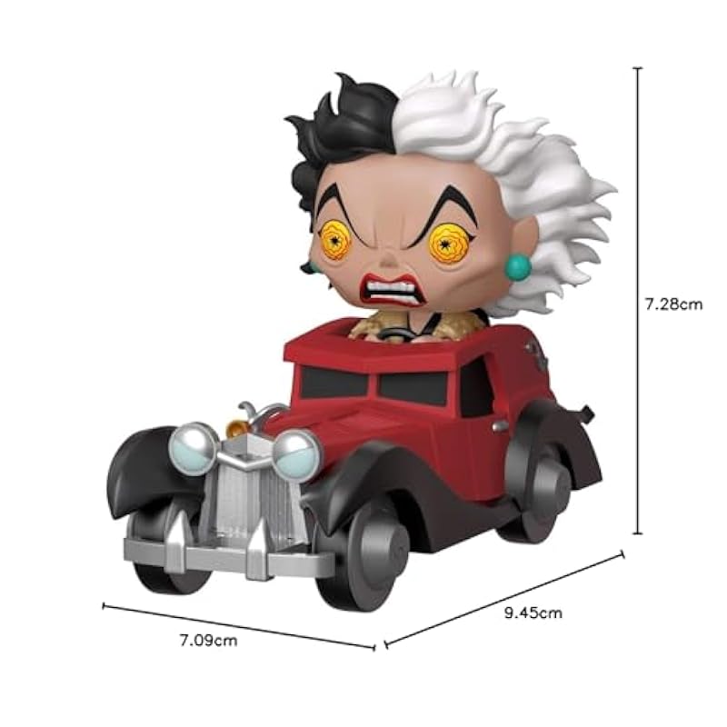 Funko Statues Funko Pop! Rides Disney 101 Dalmations Cruella in Car Exclusive