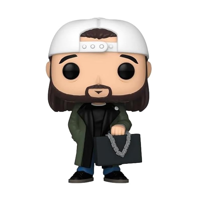 Funko Funko Pop! Movies: Clerks 3 - Silent Bob Bundled with a Byron's Attic Protector Bobbleheads