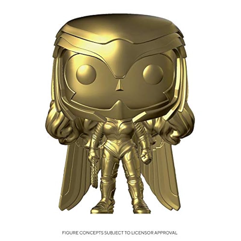 Bobbleheads Funko Funko Pop! Heroes: Wonder Woman 1984 - Wonder Woman Golden Armor (Gold Chrome) Vinyl Figure (Target Exclusive) #323