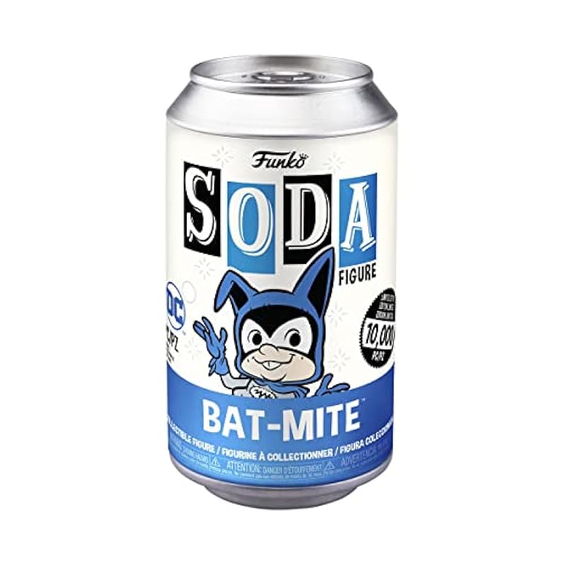 Funko POP! Soda DC Comics Bat-Mite 4.25" Vinyl Figure in a Can Funko Action Figures