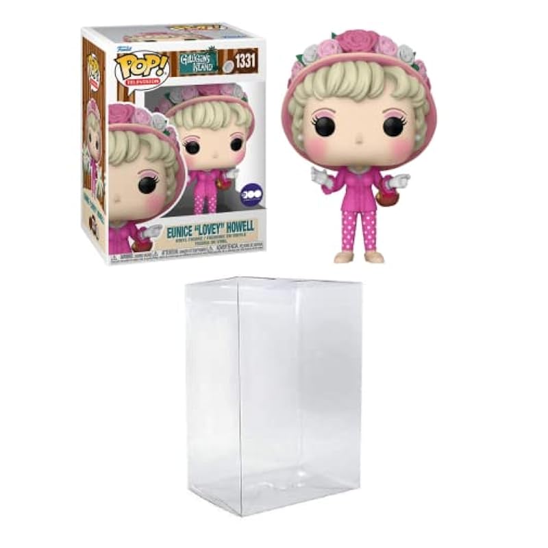 Bobbleheads Funko Funko Pop! TV: WB 100 - Gilligan’s Island, Eunice Lovey Howell Bundled with a Byron's Attic Pop Protector