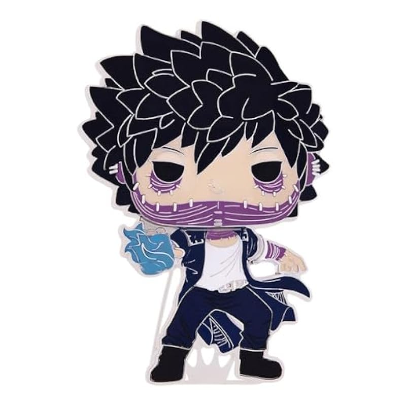 Loungefly POP! Large Enamel Pin My Hero Academia: DABI - Dabi - My Hero Academia Enamel Pins - Cute Collectable Novelty Brooch - for Backpacks & Bags - Gift Idea - Official Merchandise Funko Novelty