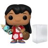 Funko Funko Disney: Lilo & Stitch - Lilo with Scrump Pop! Vinyl Figure (Bundled with Compatible Pop Box Protector Case) Bobbleheads