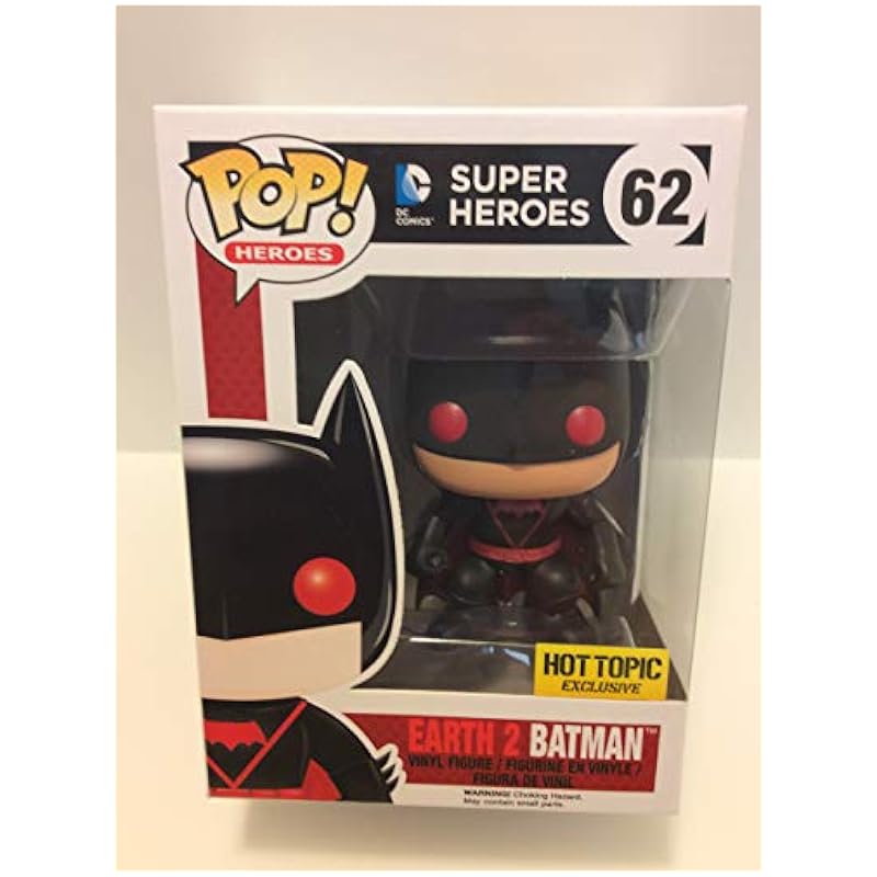 Funko Pop! Vinyl DC Heroes Earth 2 Batman #62 - Hot Topic Exclusive Statues Funko