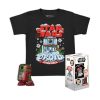 Funko Pocket POP! & Tee: Star Wars - Holiday R2D2 - Metallic - Extra Large - (XL) - T-Shirt - Clothes with Collectable Vinyl Minifigure - Gift Idea - Toys and Short Sleeve Top for Adults Uni Men Bobbleheads Funko