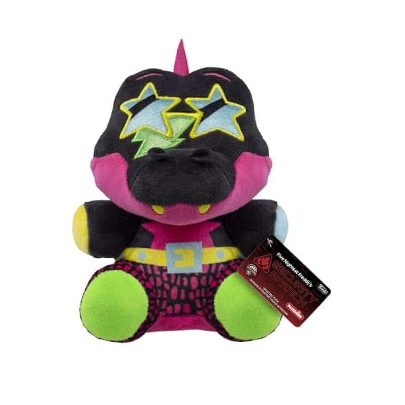 Plush Figures Funko Funko Plush: Five Nights at Freddy's (FNAF) Security - 7" Montgomery Gator - Collectable Soft Toy - Birthday Gift Idea - Official Merchandise - Stuffed