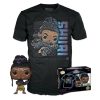 Funko Bobbleheads Funko Pop! & Tee: Arvel - Black Panther Shuri - Medium - T-Shirt - Clothes with Collectible Vinyl Figure - Gift Idea - Toys and Short Sleeve Top for Adults Men Medium