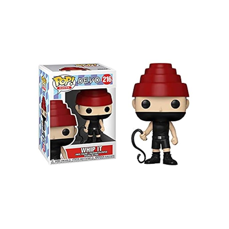 Funko Pop! Rocks: Devo - Whip It with Whip Bobbleheads Funko