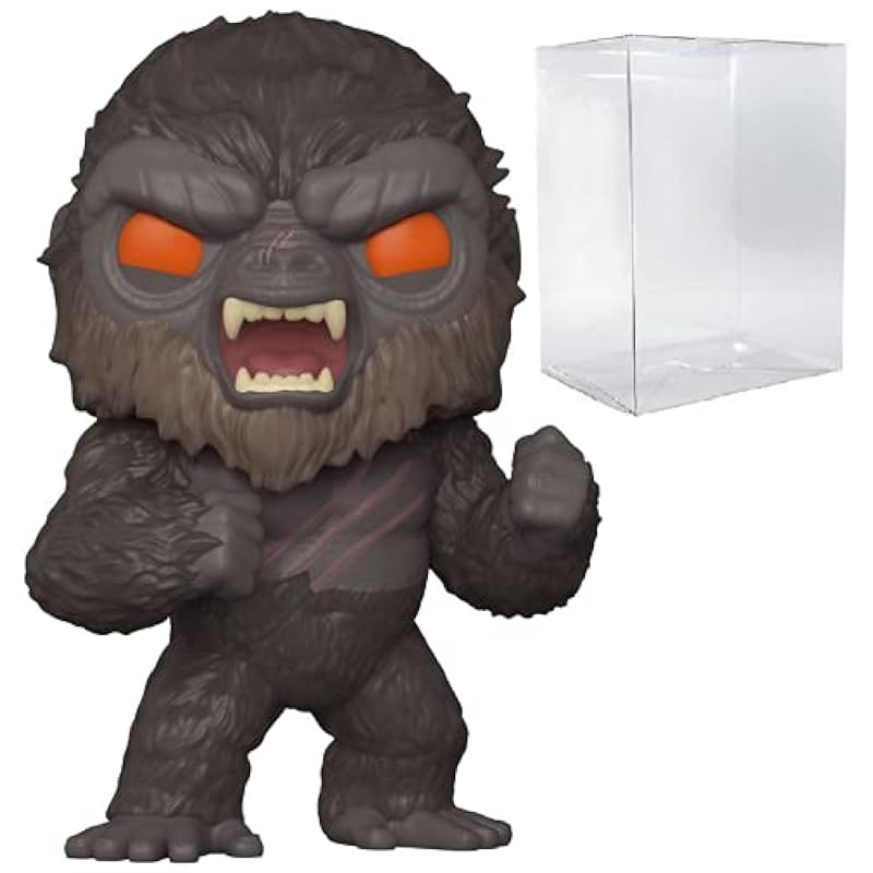 Action Figures Funko POP King Kong Battle Ready 1020 Movies Godzilla vs Kong Vinyl Figure (Bundled with EcoTek Protector to Protect Display Box)