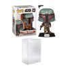 Funko Pop! Star Wars: Mandalorian - Cobb Vanth Bundled with EcoTEK Pop Protector Action Figures Funko