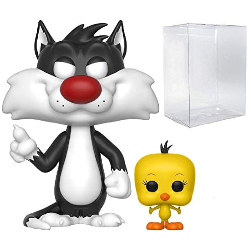 Action Figures Funko Funko Pop! Animation: Looney Tunes - Sylvester and Tweety Vinyl Figure (Bundled with Pop Box Protector CASE)