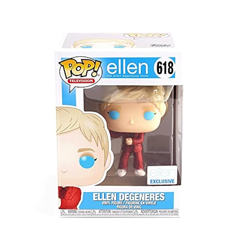 Funko Ellen Degeneres with Blue Eyes Exclusive Action Figures Funko