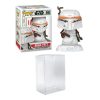 Funko POP! Star Wars: Holiday - Boba Fett Snowman Bundled with a Byron's Attic Pop Protector Bobbleheads Funko
