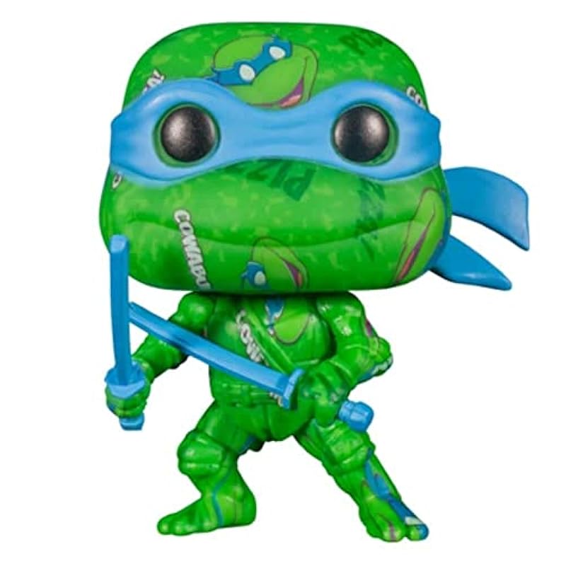 Funko Leonardo Artist Series Teenage Mutant Ninja Turtles Pop! Vinyl Figure with Pop! Protector - Exclusive Funko Bobbleheads