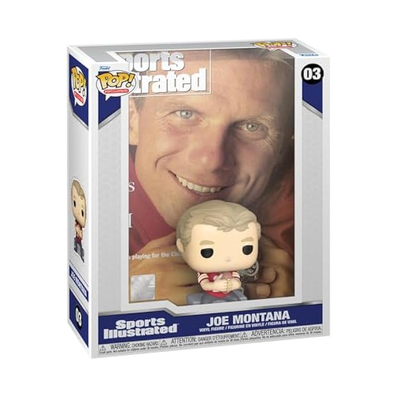 Funko Funko Pop! NFL Cover: Sports Illustrated - Joe Montana Action Figures & Toy Figurines