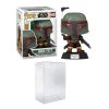 Funko Funko Pop! Star Wars: Book of Boba Fett - Boba Fett Bundled with EcoTEK Pop Protector Action Figures