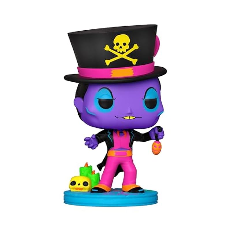 Action Figures Funko Funko Disney Villains Pop Dr. Facilier (Blacklight) Vinyl Figure Hot Topic Exclusive