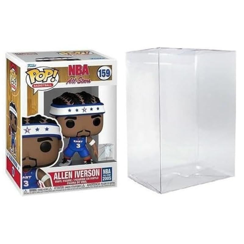 Allen Iverson 2005 All-Star Game Vinyl Figure, Collector Edition, with Protective Case Funko Toys & Game Room