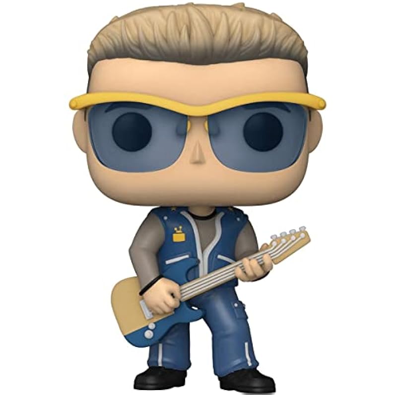 Funko Bobbleheads Funko POP! Rocks - U2, ZooTV - Adam Bundled with a Byron's Attic Pop Protector