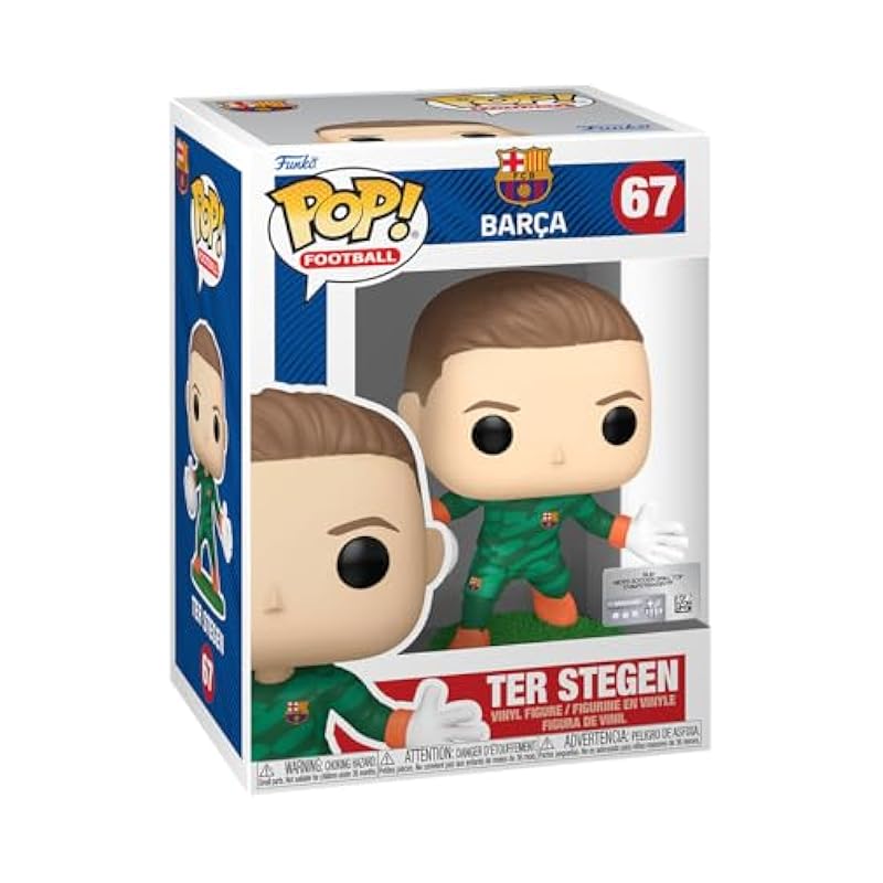 Funko Pop! Football: Barcelona - TER Stegen Action Figures & Toy Figurines Funko