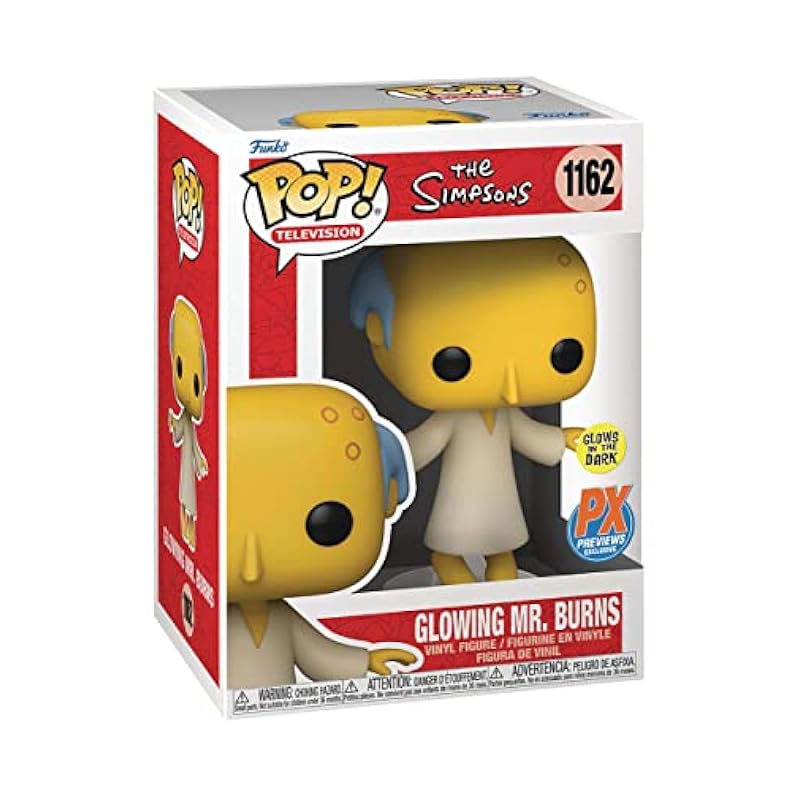 Action Figures Funko Pop! Animation: The Simpsons: Glowing Mr. Burns Vinyl Figure Small